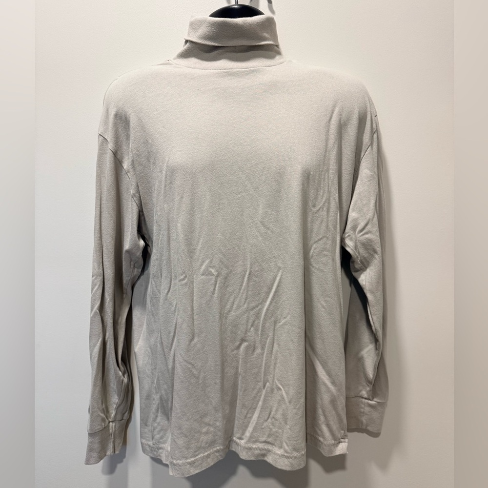 Abercrombie & Fitch Cream Turtleneck Sweater